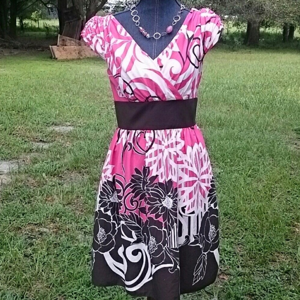 Suzy Chin flouncy summer dress